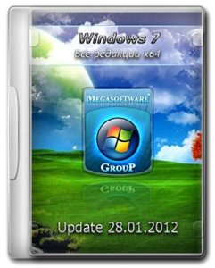 Windows 7 AIO x64 SP1 Update 28.01.2012 by MSware (2012) Русский
