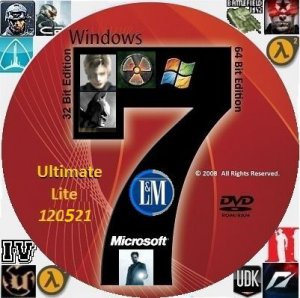 Microsoft Windows 7 Ultimate SP1 x86-x64 RU Lite "LM" Update 120521 (2012) Русский