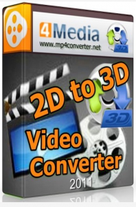 4Media 2D to 3D Video Converter 1.0.0 Build 20120313 Eng + Portable (2012)