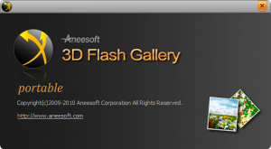 Aneesoft 3D Flash Gallery 2.4.0 Portable (2012) Английский