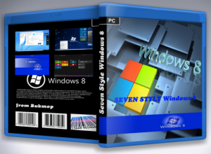 Windows 7 x86 Style Win 8 v.0.9.30 by Bykmop (2012) Русский