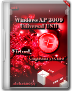 Windows XP x86 Universal USB Virtual "Capitan Nemo" от aleks20059 (2012) Русский + Английский