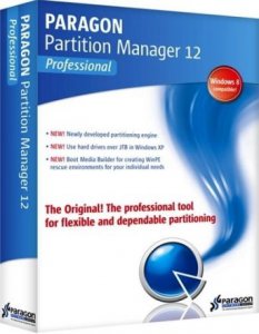 Paragon Partition Manager 12 Professional 10.1.19.15721 (2012) + Boot Media Builder