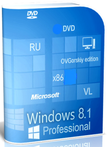 Microsoft® Windows® 8.1 Professional VL by OVGorskiy® 03.2014 2DVD (x86) (2014) [Rus]
