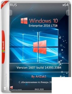 Windows 10 Enterprise 2016 LTSB (14393.3384 ) by ArtZak1