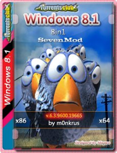 Windows Embedded 8.1 -8in1- SevenMod (AIO) (x86-x64) (2020) RUS