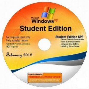 Windows XP SP3 Corporate Student Edition February 2012 (2012) Русски + Английский