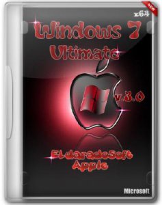 Windows 7 Ultimate SP1 x64 ELdaradoSoft Apple v.3.0 (2012) Русский