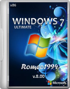 Windows 7 (x86) Ultimate by Romeo1994 v.8.00 (2012) Русский