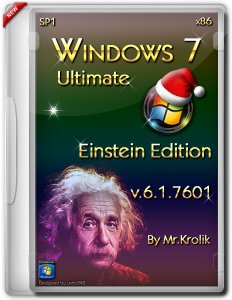 Windows 7 sp1 х86 Einstein Edition 6.1.7601 by Mr.Krolik (2013) Русский