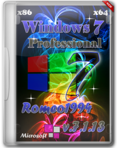 Windows 7 (x64 / x86) Professional by Romeo1994 v.7.1.13 (2013) Русский