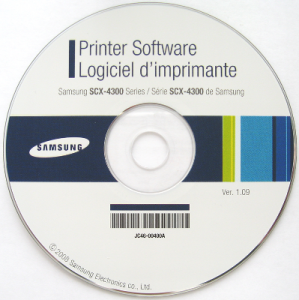 Samsung SCX-4300 Printer Software 1.09 x86 x64 (2008) Русский