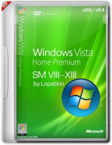 Microsoft Windows Vista Home Premium SP2 x86-x64 RU SM VIII-XIII by Lopatkin (2013) Русский