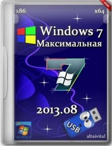 Windows 7 Максимальная SP1 USB by altaivital 2013.08 (x86-x64) Русский
