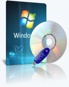 Microsoft Windows 7 SP1-u with IE11 (2 x 3in1) - DG Win&Soft 2013.11 (en-US, ru-RU, uk-UA) [2 образа: x64 и x86]