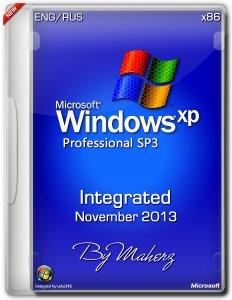 Windows XP Professional SP3 x86 Integrated November 2013 By Maherz (Русский + Английский)