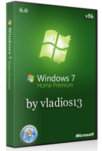 Windows 7 Home Premium SP1 x86 [v. 6.0] by vladios13 (2013) Русский