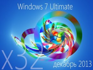 WINDOWS 7 ULTIMATE SP1 X86 - ДЕКАБРЬ 2013 by Loginvovchyk (Без программ) [Ru/En]