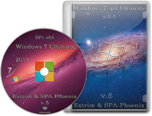 Windows 7 Ultimate SP1 by extrim (x64) (2014) Русский