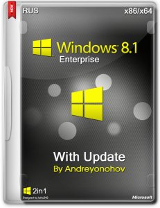 Windows 8.1 Enterprise with Update x86/x64 2in1 v.1.2.5 by Andreyonohov (2014) RUS