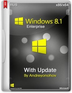Windows 8.1 Enterprise with Update by Andreyonohov 2 DVD (x86/x64) (2014) [RUS]