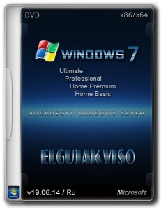 Windows 7 SP1 4in1 Elgujakviso Edition (x86/x64) (v19.06.14) [Ru]