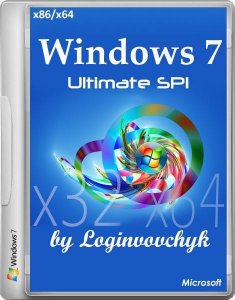 Windows 7 Ultimate SP1 by Loginvovchyk Июль без программ (x86-x64) (2014) [Rus]