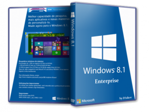 Windows 8.1 Enterprise Update 1 by D!akov July (32bit+64bit) (2014) [Multi/Rus]
