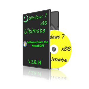 Windows7x86 Ultimate KottoSOFT V.2.8.14 (32 bit) (2014) (Rus)