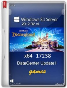 Microsoft Windows 8.1 Server 2012 R2 VL DataCenter 17238 x64 RU Games 0814 by Lopatkin (2014) Русский