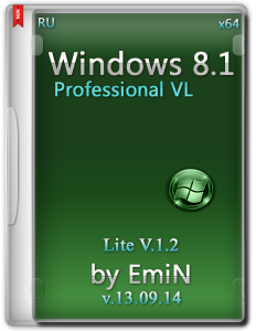 Windows 8.1 Pro Lite v1.2 by EmiN (x64) (2014) [Rus]