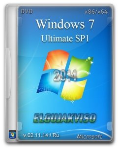 Windows 7 Ultimate SP1 Elgujakviso Edition v02.11.14 (x86-x64) (2014) [Rus]