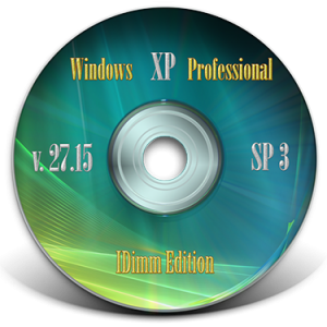 Windows XP Professional SP3 IDimm Edition Lite v.27.15 (x86) (2015) [Rus]