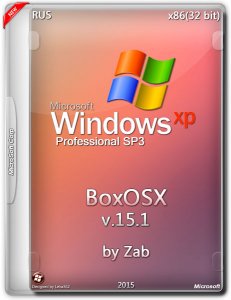 Windows XP SP3 BoxOSX by Zab v.15.1 (x86) (2015) [Rus]