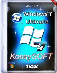 Windows 7 SP1 ultimate x64 KosaySOFT-BEYNEU 17.02.15 (2015) Русский