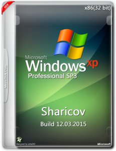 Windows XP Professional SP3 VL (сборка Sharicov от 12.03.2015) (x86) (2015) [Rus]