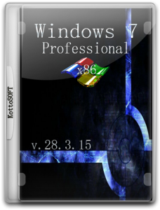 Windows 7 Professional KottoSOFT v.28.3.15 (x86) (2015) [Rus]