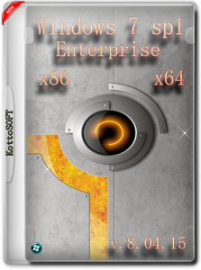 Windows 7 Enterprise KottoSOFT v.8.04.15 (x86-x64) (2015) [Eng/Rus]