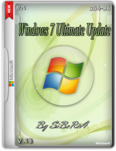 Windows 7 Ultimate Update by SiBeRiA V.13 (x86x64) (2015) [Rus]