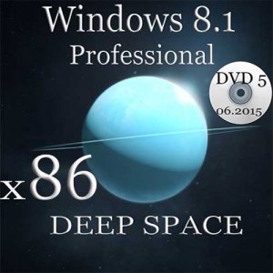 Windows 8.1 Professional DEEP SPACE by novik (x86) (2015) [Ru]