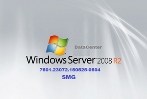Microsoft Windows Server DataCenter 2008 R2 7601.23072.150525-0604 x64 RU SMG by Lopatkin (2015) Rus
