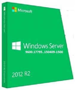 Microsoft Windows Server 2012 R2 9600.17795.150409-1500 x64 RU 2x1 by Lopatkin (2015) Rus