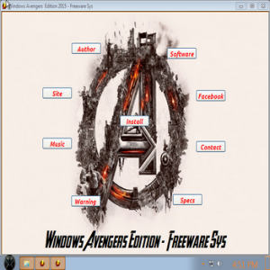 Windows 7 Avengers Edition - Freeware Sys by DiLshad Sys (x86) (2015) [ENG]