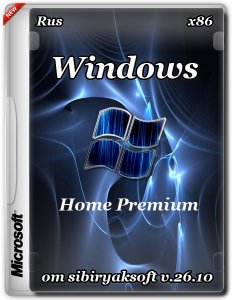 Windows 7 Home Premium SP1 by sibiryaksoft v.26.10 (x86) [Ru] (2015)