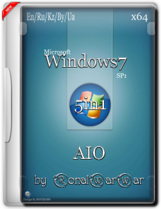 Windows 7 AASDP by RWW (AIO) (x64) [Ru/Multi] (2015)