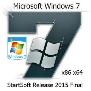 Windows 7 SP1 USB-DVD StartSoft 88-91 Final (x86-x64) [Ru] (2015)