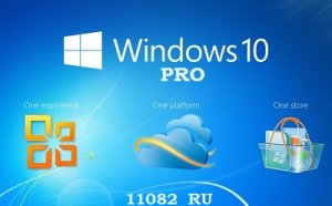 Microsoft Windows 10 Pro 11082 x86-x64 RU PIP by Lopatkin (2015) RUS