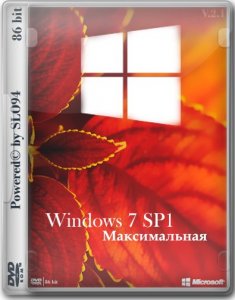 Windows 7 Максимальная SP1 by SLO94 (x86) [Ru] (v.16.01.16)