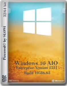 Windows 10 Enterprise AIO 2in1 by SLO94 (x32/x64) [Ru] (v.17.01.16)