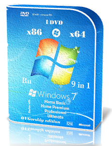 Microsoft Windows 7 SP1 x86/x64 Ru 9 in 1 Origin-Upd 01.2016 by OVGorskiy® 1DVD [RU](2016)
